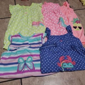 Carter's Button Up Rompers Sz 18-24 Months